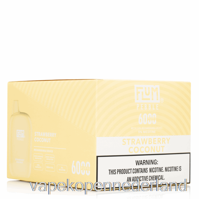 Vape Nederland [10-pack] Flum Pebble 6000 Wegwerp